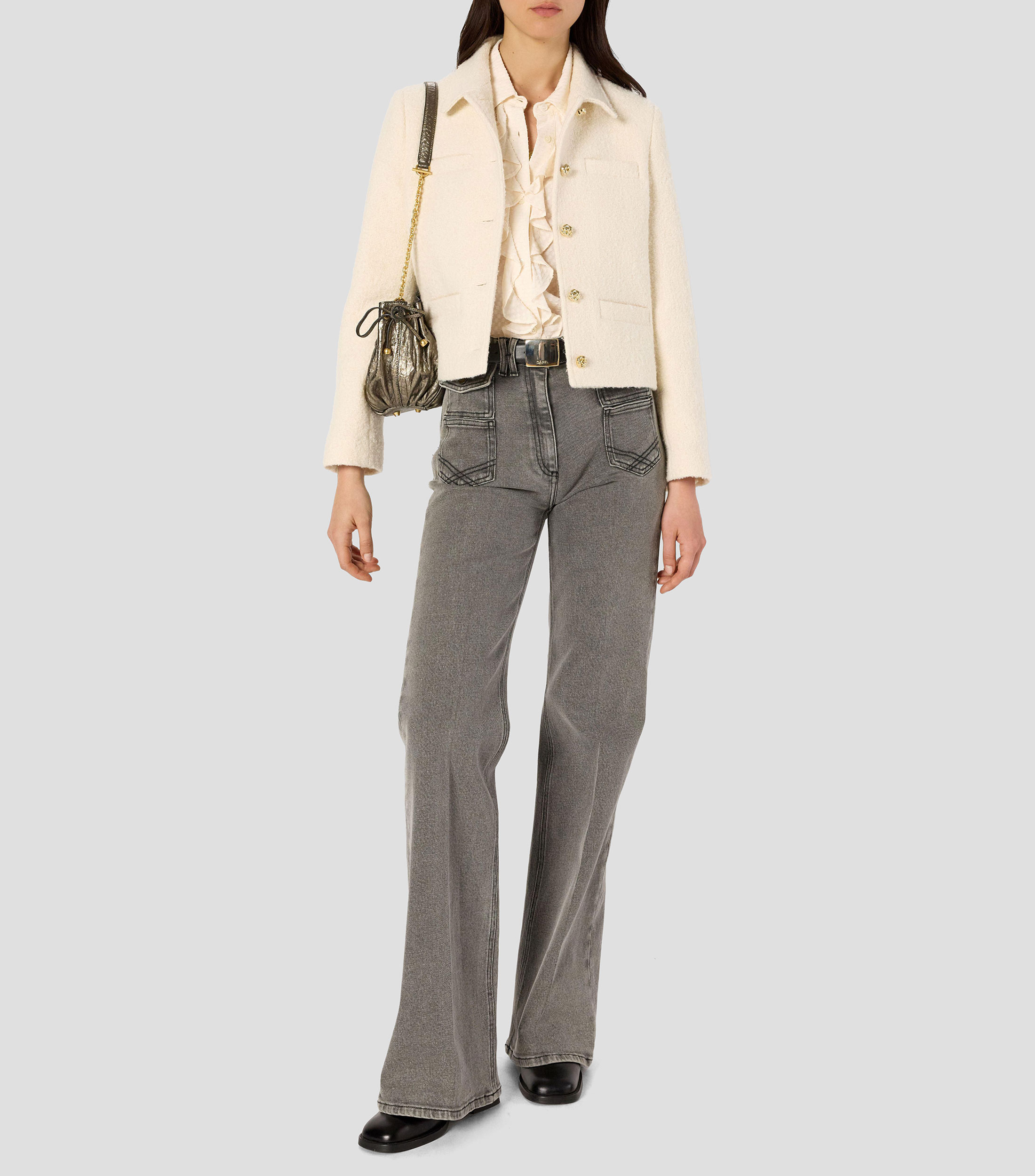 Saco de tweed Mujer